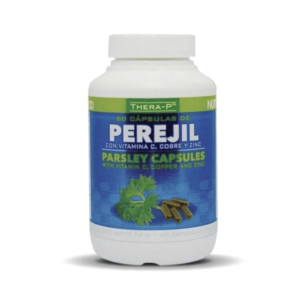 Cápsulas de perejil