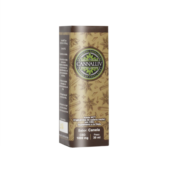 Aceite CBD sabor a canela