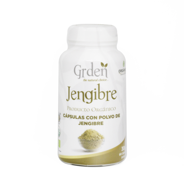 Cápsulas de jengibre