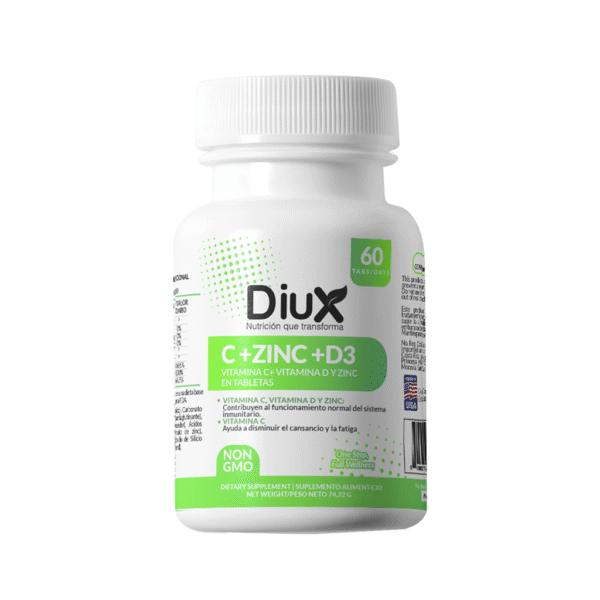 Vitamina C + Vitamina D3 + Zinc