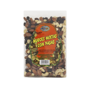 Nueces mixtas con pasas