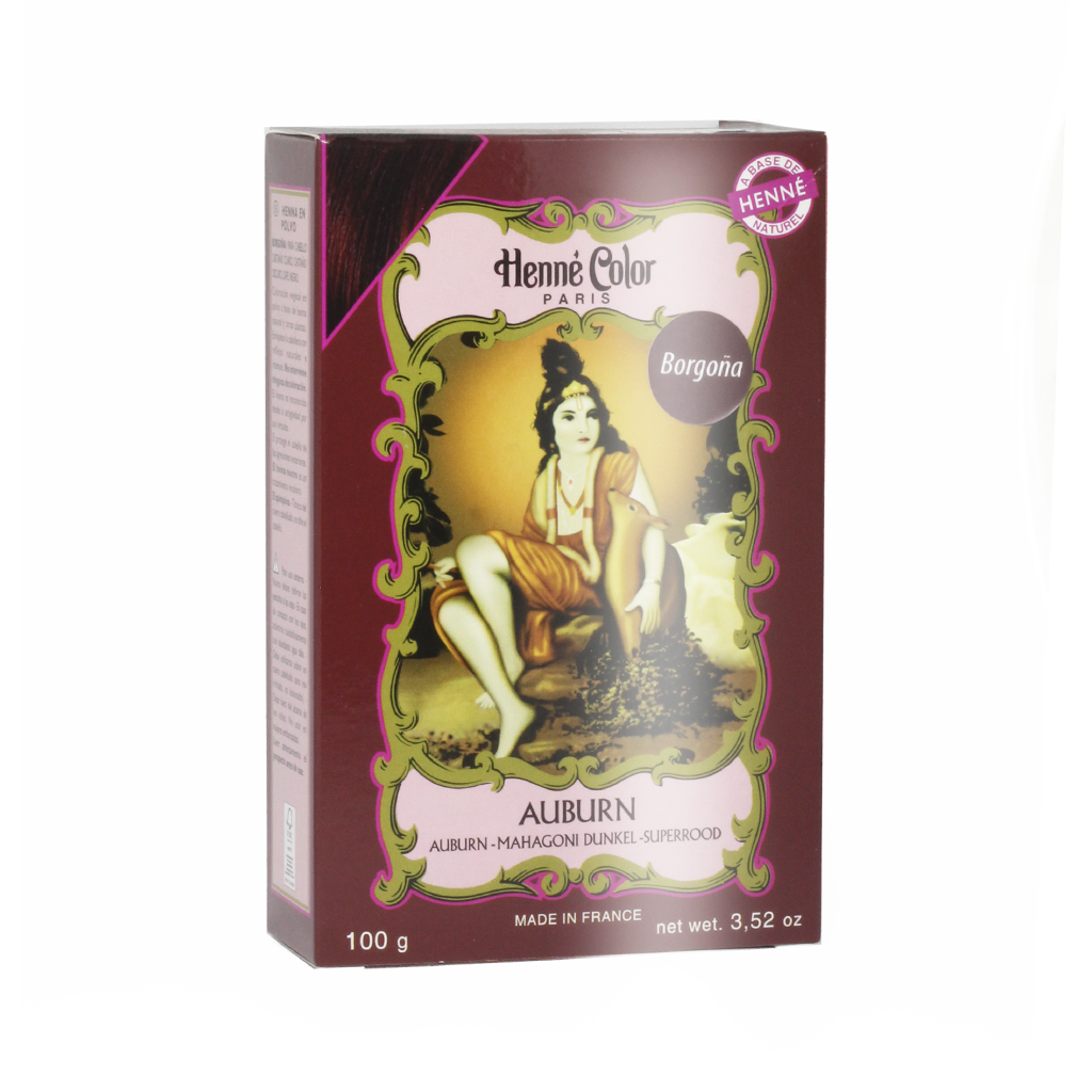 Henna Polvo Colorante Borgoña
