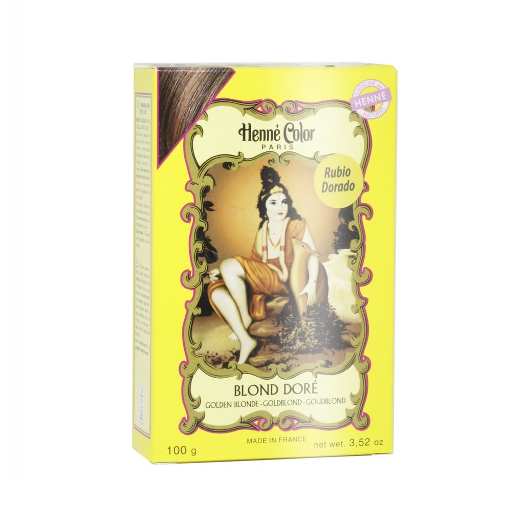 Henna Polvo Colorante Rubio Dorado
