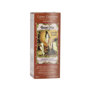 Henna Crema Colorante Castaño Dorado