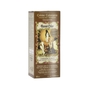 Henna Crema Colorante Castaño Oscuro