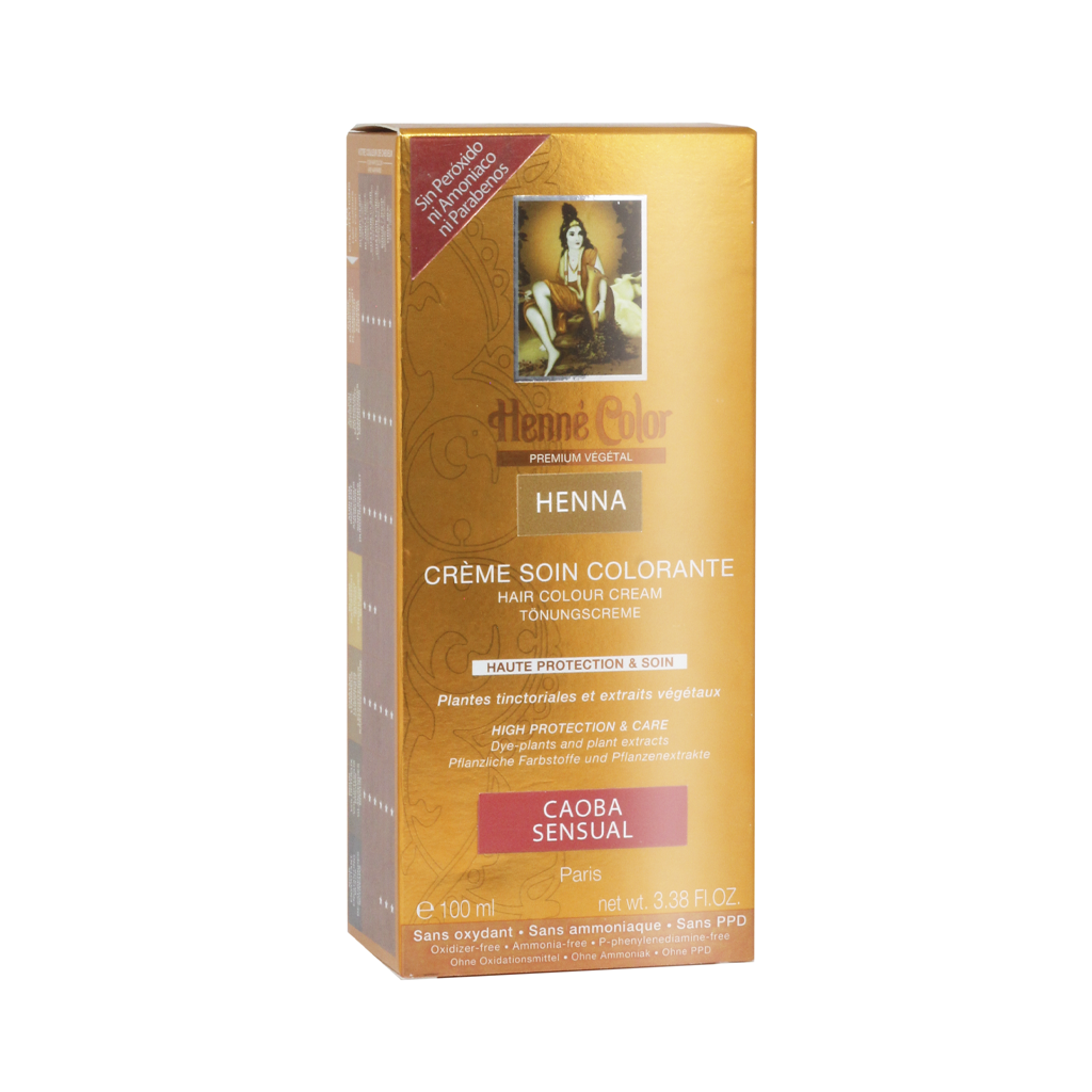 Henna Premium Crema Colorante Castaño luminoso